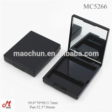 MC5266 Square plastic empty compact make up container